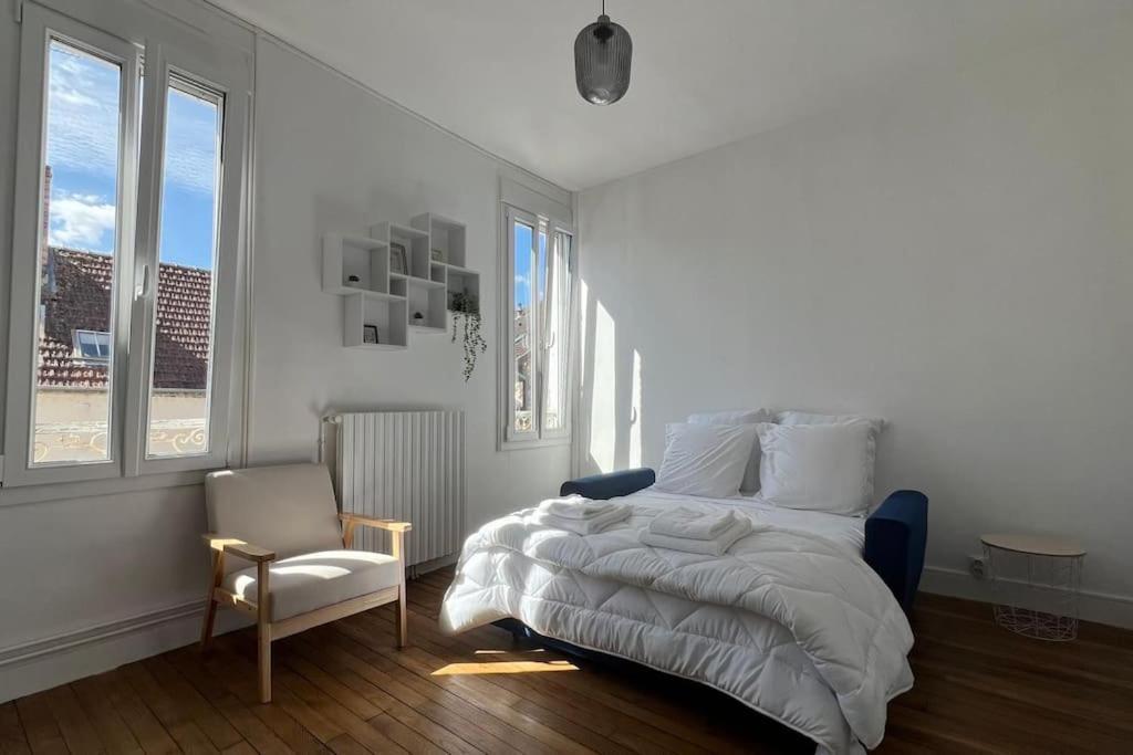 Grande Maison Tout Confort Au Coeur De Nogent Bagian luar foto